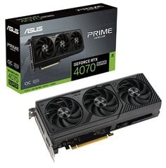 Asus Prime GeForce RTX 4070 Super OC Edition (PRIME-RTX4070S-O12G) kaina ir informacija | Vaizdo plokštės (GPU) | pigu.lt