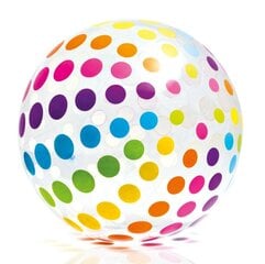 Pripučiamas kamuolys Intex Jumbo Beach Ball, 107 cm, įvairių spalvų kaina ir informacija | Pripučiamos ir paplūdimio prekės | pigu.lt