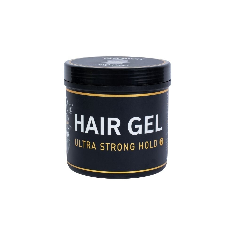 Plaukų gelis Hairotic Hair Gel 7 Ultra Strong Hold, 500 ml kaina ir informacija | Plaukų formavimo priemonės | pigu.lt