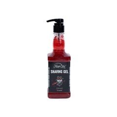 Skutimosi gelis Hairotic Shaving Gel Code Red, 500 ml kaina ir informacija | Skutimosi priemonės ir kosmetika | pigu.lt