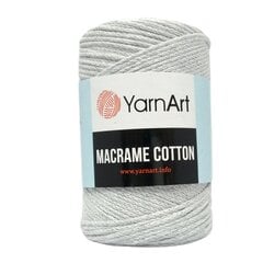 YarnArt Macrame Cotton- 756- Ash цена и информация | Принадлежности для вязания | pigu.lt