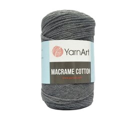 YarnArt Macrame Cotton- 774- серый цена и информация | Принадлежности для вязания | pigu.lt