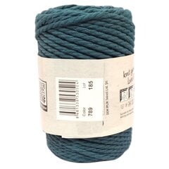 YarnArt Macrame Rope 3mm- 789- petrol цена и информация | Принадлежности для вязания | pigu.lt