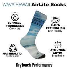 WAVE HAWAII AirLite kojinės D5 (S42-46) цена и информация | Мужские носки | pigu.lt