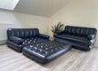 Pripučiama sofa Bestway, 152 x 188 x 64, juoda kaina ir informacija | Pripučiami čiužiniai ir baldai | pigu.lt