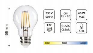 Pakabinamas lubų šviestuvas liustra 535-EZ3 LED E27 kaina ir informacija | Pakabinami šviestuvai | pigu.lt