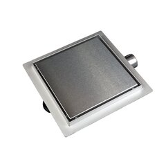 Linijinis drenažas dvipusis SQ-Drain 2in1 Kvadratiniai 15x15cm цена и информация | Душевые желоба | pigu.lt