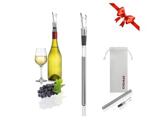 COAO vyno šaldytuvas, nerūdijančio plieno, su aeratoriumi kaina ir informacija | Virtuvės įrankiai | pigu.lt