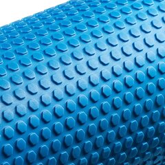 Masažinis jogos volas SANRO Foam roll 60*15cm Mėlynas kaina ir informacija | Jogos prekės | pigu.lt