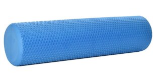 Masažinis jogos volas SANRO Foam roll 60*15cm Mėlynas kaina ir informacija | Jogos prekės | pigu.lt