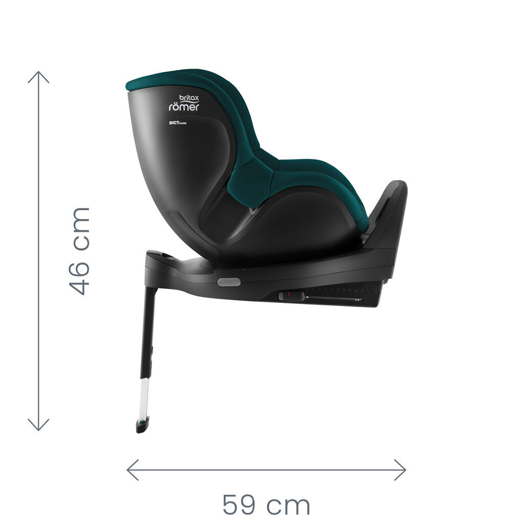 Britax-Römer automobilinė kėdutė Dualfix Pro M Diamond, 9-18 kg, Jade Green цена и информация | Autokėdutės | pigu.lt