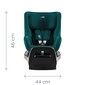 Britax-Römer automobilinė kėdutė Dualfix Pro M Diamond, 9-18 kg, Jade Green цена и информация | Autokėdutės | pigu.lt