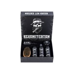 Barzdos priežiūros rinkinys Hairotic Beard kit Edition, 6 vnt. цена и информация | Косметика и средства для бритья | pigu.lt