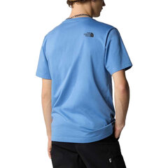 M s/s simple dome tee the north face nf0a87ngpod vīriešiem melyna NF0A87NGPOD kaina ir informacija | Vyriški marškinėliai | pigu.lt