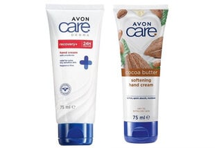 Rankų kremų rinkinys Avon Care Derma Recovery su kakavos sviestu, 2x75ml kaina ir informacija | Kūno kremai, losjonai | pigu.lt