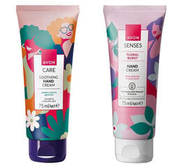 Rankų kremų rinkinys Avon Care, 2x75 ml kaina ir informacija | Kūno kremai, losjonai | pigu.lt