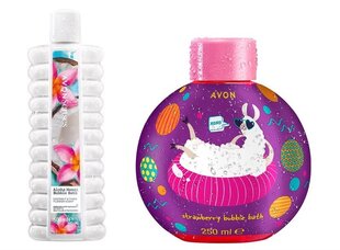 Avon vonios putų rinkinys Aloha Monoi ir Lama Dude kaina ir informacija | Dušo želė, aliejai | pigu.lt