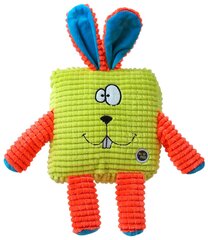 Pliušinis žaislas : Be Fun Calypso Square Rabbit, žalias, 17,5 cm kaina ir informacija | Žaislai šunims | pigu.lt