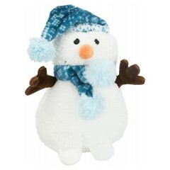 Рождественская плюшевая игрушка : Trixie Xmas Snowmen with bobble cap, плюш, 20 см. цена и информация | Игрушки для собак | pigu.lt