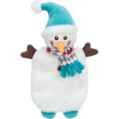 Kalėdinis žaislas : Trixie Xmas snowman, kabantis žaislas, pliušinis, 31 cm kaina ir informacija | Žaislai šunims | pigu.lt