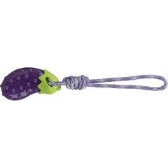 Žaislas šunims : Trixie Aubergine ant virvės, TPR, 13 cm|34 cm kaina ir informacija | Žaislai šunims | pigu.lt