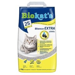 Наполнитель для кошачьего туалета : Gimborn Biokats Bianco Extra 5 кг. цена и информация | Туалеты для кошек | pigu.lt