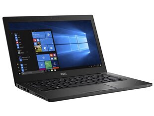 Dell E7280 i5-7300u FHD 8GB/256SSD Win10Pro kaina ir informacija | Nešiojami kompiuteriai | pigu.lt