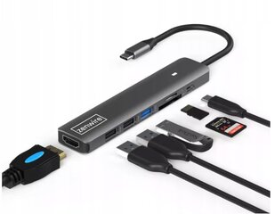 Zenwire HC703 kaina ir informacija | Adapteriai, USB šakotuvai | pigu.lt