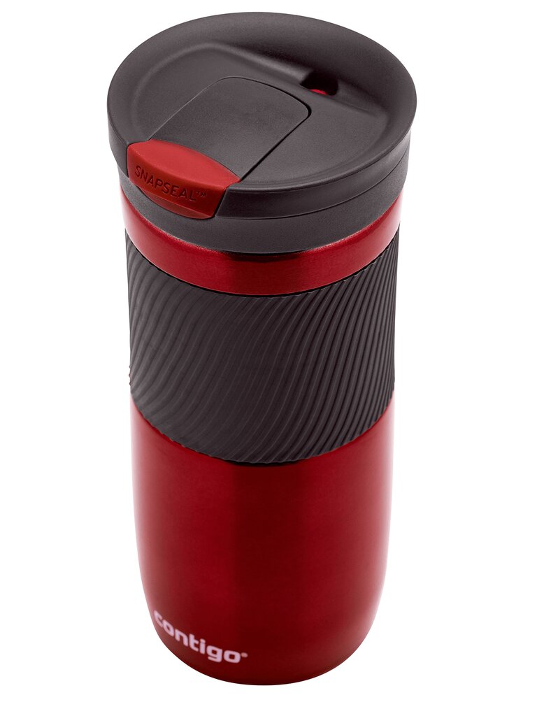 "Contigo Byron" 470 ml talpos termo puodelių rinkinys - raudona + matinė juoda kaina ir informacija | Termosai, termopuodeliai | pigu.lt