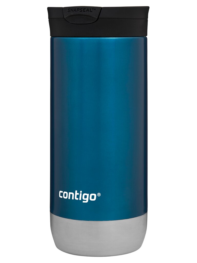 "Contigo Huron 2.0" 470 ml terminis kavos puodelis - Mėlynas kaina ir informacija | Termosai, termopuodeliai | pigu.lt