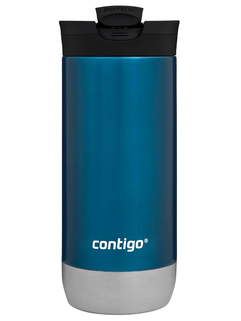 "Contigo Huron 2.0" 470 ml terminis kavos puodelis - Mėlynas kaina ir informacija | Termosai, termopuodeliai | pigu.lt