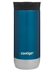 "Contigo Huron 2.0" 470 ml terminis kavos puodelis - Mėlynas kaina ir informacija | Termosai, termopuodeliai | pigu.lt