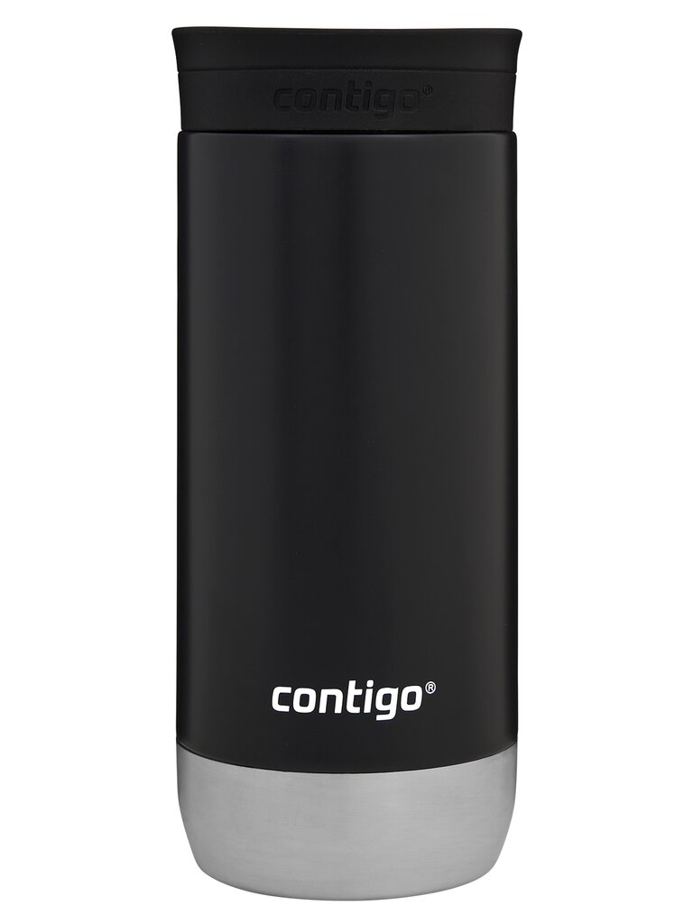 "Contigo Huron 2.0" 470 ml terminis kavos puodelis - Juodas kaina ir informacija | Termosai, termopuodeliai | pigu.lt