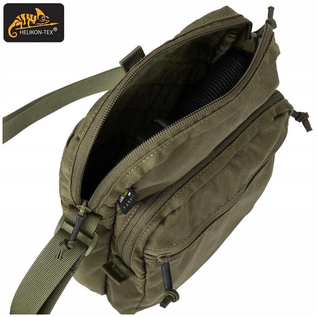 Krepšys per petį, HELIKON- TEX, EDC COMPACT SHOULDER BAG, Olive Green, 2 l kaina ir informacija | Kuprinės ir krepšiai | pigu.lt