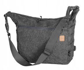 Krepšys per petį, HELIKON- TEX, Bushcraft Satchel, Pilkas melanžas, 17 l kaina ir informacija | Kuprinės ir krepšiai | pigu.lt