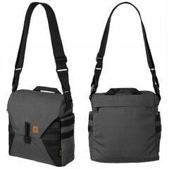 Krepšys per petį, HELIKON- TEX, BUSHCRAFT HAVERSACK, Shadow Grey / juoda, 8 l kaina ir informacija | Kuprinės ir krepšiai | pigu.lt