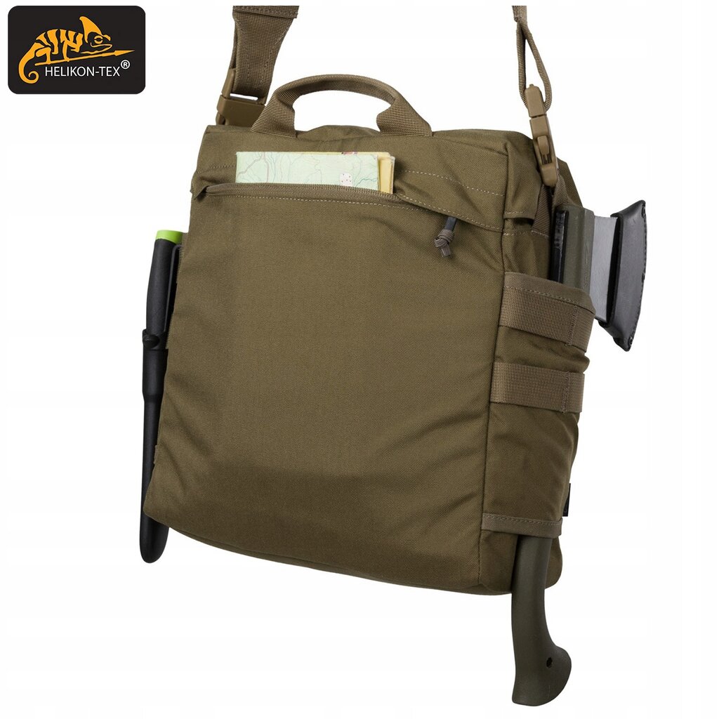 Krepšys per petį, HELIKON- TEX, BUSHCRAFT HAVERSACK, Adaptive Green, 8 l kaina ir informacija | Kuprinės ir krepšiai | pigu.lt