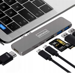 Zenwire Thunderbolt kaina ir informacija | Adapteriai, USB šakotuvai | pigu.lt
