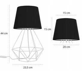 LightHome stalas Slant kaina ir informacija | Staliniai šviestuvai | pigu.lt