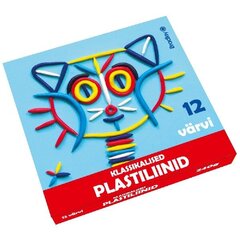 Plastilino rinkinys Bradley, 12 spalvų kaina ir informacija | Bradley Vaikams ir kūdikiams | pigu.lt