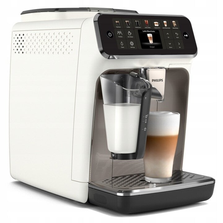 Philips 4400 LatteGo EP4443/70 kaina ir informacija | Kavos aparatai | pigu.lt