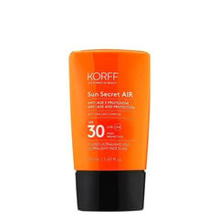 Apsauginis veido kremas Korff Sun Secret SPF30 Air Fluido, 50 ml kaina ir informacija | Kremai nuo saulės | pigu.lt