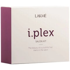 Rinkinys Lakme I.Plex Salon Kit: šampūnas, 500 ml + balzamas, 500 ml + kaukė, 3x10ml kaina ir informacija | Šampūnai | pigu.lt