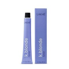 Plaukų dažai Lakme K.Blonde Toner Sand Permanent Color, 60 ml kaina ir informacija | Plaukų dažai | pigu.lt