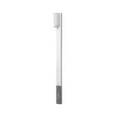 Vidutinis dantų šepetėlis Apriori Slim Medium toothbrush, White Silver, 1 vnt. цена и информация | Зубные щетки, пасты | pigu.lt