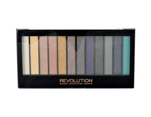 Akių šešėlių paletė Makeup Revolution Redemption Essential Day To Night 14 g kaina ir informacija | Akių šešėliai, pieštukai, blakstienų tušai, serumai | pigu.lt