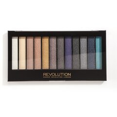 Тени для век Makeup Revolution Redemption Essential Day To Night 14 г цена и информация | Тушь, средства для роста ресниц, тени для век, карандаши для глаз | pigu.lt