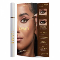 Подводка для глаз Swati Lash Adhesive Liquid Eyeliner Vanta Brown, 1 шт. цена и информация | Тушь, средства для роста ресниц, тени для век, карандаши для глаз | pigu.lt