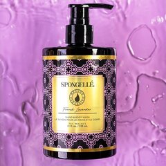 Kūno prausiklis Spongelle French Lavender hand & body wash, 325 ml цена и информация | Масла, гели для душа | pigu.lt