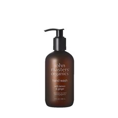 Skystas muilas John Masters Organics Lemon & Ginger hand wash, 236 ml kaina ir informacija | Muilai | pigu.lt